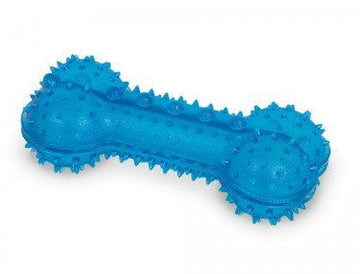 60070 NOBBY TPR Treat Bone blue 17,5 cm - - PetsOffice
