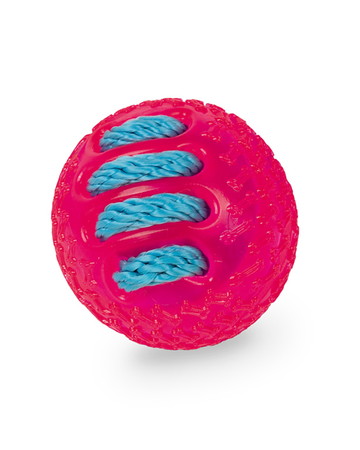 60074 NOBBY TPR Ball with Nylon - - PetsOffice