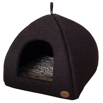 60526 NOBBY Cave Bed "CACHO" brown LxBxH: 40x40x35cm - - PetsOffice