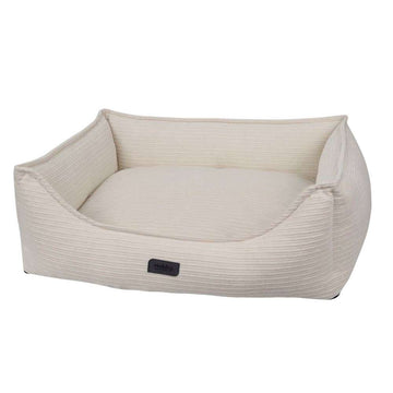 61750 NOBBY Comfort bed square "KAMBA" brown l x w x h: 80 x 70 x 23 cm