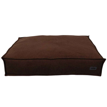 61755 NOBBY Comfort mat square "KAMBA" brown l x w x h: 100 x 70 x 15 cm