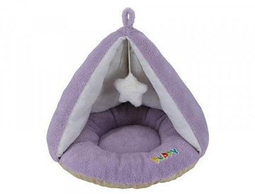 61870 NOBBY Comfort tent oval "PUPPY" light lillac d x h: � 50 x 37 cm