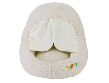 61871 NOBBY Cave "PUPPY" ivory l x w x h: 45 x 45 x 35 cm