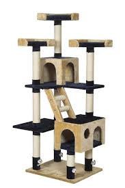 62055-42 NOBBY Cat-scratcher "ORLANDO" beige-blue - - PetsOffice