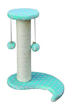63058-59 NOBBY Cat-scratcher "ISA" light blue - - PetsOffice