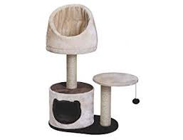 63207-98 NOBBY Cat-scratcher "BELENO" beige brown 60 x 40 x 99 cm - - PetsOffice