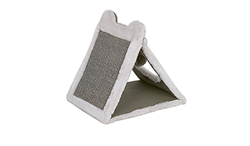 63265-82 NOBBY Scratch board "SALLY" foldable beige/grau 31 x 25 x 31 cm - - PetsOffice