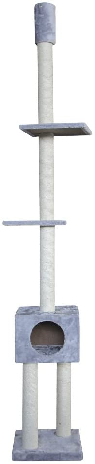 63729-01 NOBBY Cat-scratcher Classic "LANA" grey - - PetsOffice