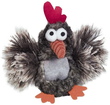 66928 Plush chicken with catnip bag 13 cm - - PetsOffice