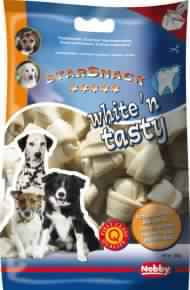 68006 NOBBY White´n Tasty knotted bone 6,5-7,5 cm, 160 g, 15 pcs - - PetsOffice