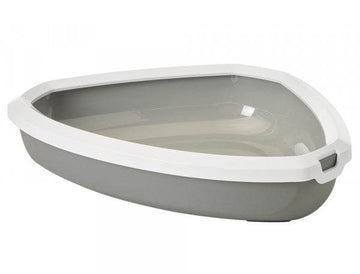 72195 NOBBY Cat toilet "Rincon" grey-white 58,5x46x13,5cm