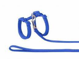 72218-06 NOBBY Cat set nylon blue - - PetsOffice
