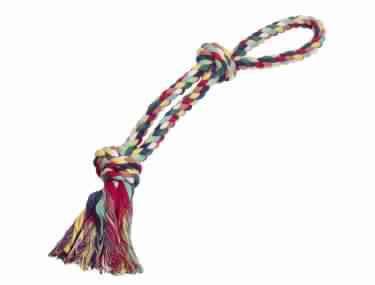72497 NOBBY 2 knots Rope Toy 55 cm 320 g -  - PetsOffice
