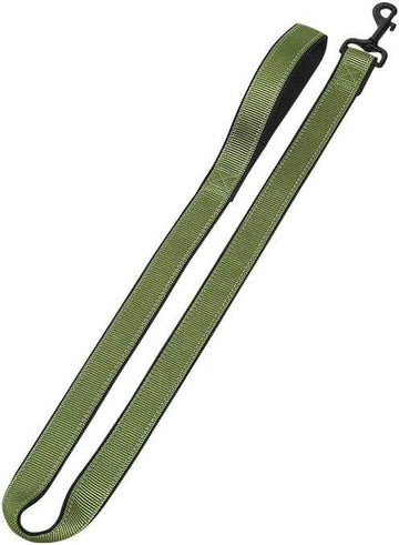 74785-41 NOBBY Leash "Classic Reflect SOFT" pastel green/black l: 120 cm; w: 10/15 mm - - PetsOffice