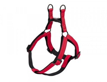 74795-01 NOBBY Harness "Classic Reflect SOFT" red/black chest: 50-72cm; w: 20/25mm