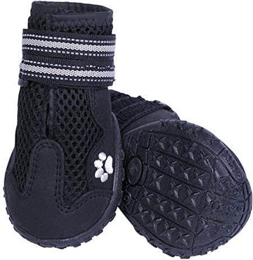 75993-05 NOBBY Dog boot "Runners Mesh" 2pcs black size: L (6) , l: 70 mm; w: 61 mm - - PetsOffice