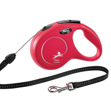 76902 FLEXI Classic S Red Cord 8m
