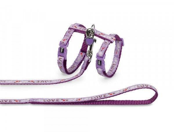 77913 NOBBY Set "LOVE" purple -  - PetsOffice