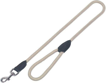 78185-36 NOBBY Leash "FUN ROYAL" beige l: 120 cm; w: 9 mm - - PetsOffice