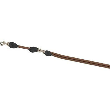 78187-23 NOBBY Training leash "FUN ROYAL" brown l: 200 cm; w: 9 mm - - PetsOffice