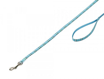 78202-06 NOBBY Leash Tartan light blue l: 120cm; w: 10mm
