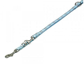 78203-06 NOBBY Training leash Tartan light blue l: 200cm; w: 10mm