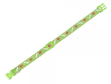 78500-35 NOBBY Collar "Mini" light green l: 13-20 cm; w: 10 mm - - PetsOffice