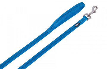 78508-32 NOBBY Leash "Soft Grip" light blue l: 120 cm; w: 10 mm