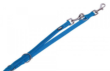 78518-32 NOBBY Training leash "Soft Grip" light blue l: 200 cm; w: 20 mm