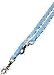 78710-32 NOBBY Training leash "Crystal" light blue l: 200 cm; w: 12 mm - - PetsOffice