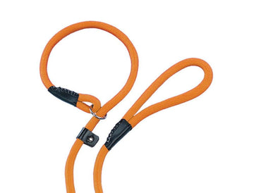 79259-04 NOBBY Retriever leash "Fun Uni" orange l: 170 cm; w: 13 mm - - PetsOffice