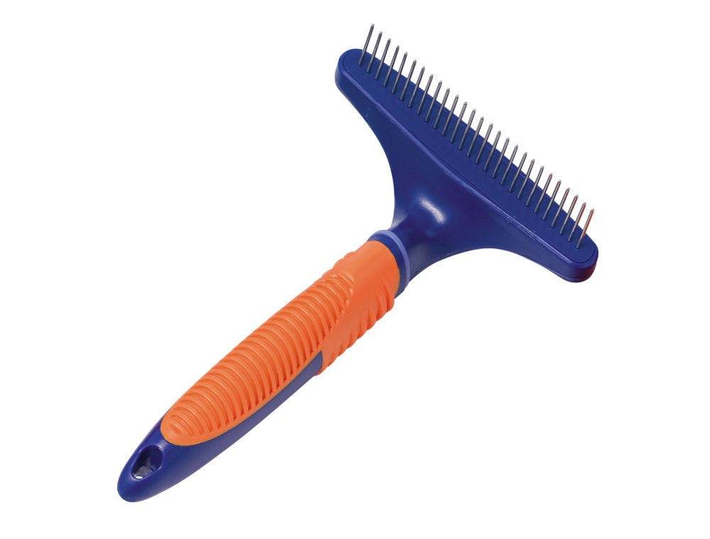 79494 NOBBY COMFORT LINE disentangler comb with rotating blades 27 teeth -  - PetsOffice