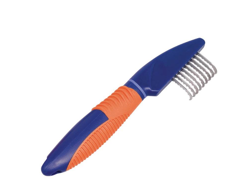 79496 NOBBY COMFORT LINE disentangler comb small; 9 rounded down blades -  - PetsOffice