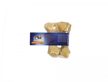 79809 NOBBY Rawhide bones knotted 2 pieces; 13,0 - 14,0 cm; 45 g