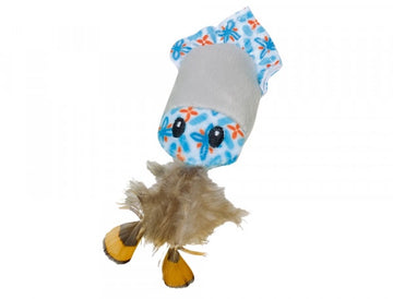 80260 NOBBY Plush octupus with catnip blue 12cm