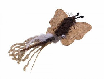 80307 NOBBY Cork butterfly with bell 8cm / 18cm