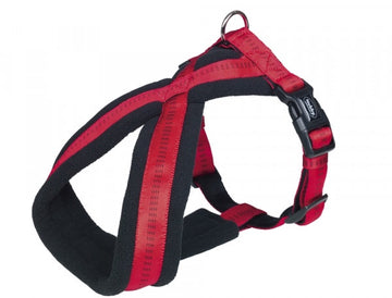 80512-01 NOBBY Comfort Harness "Soft Grip" red waist 35-50 cm w 25/50mm