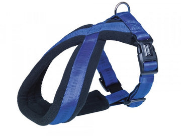 80513-06 NOBBY Comfort Harness "Soft Grip" blue waist: 40-60cm; w: 25/50mm