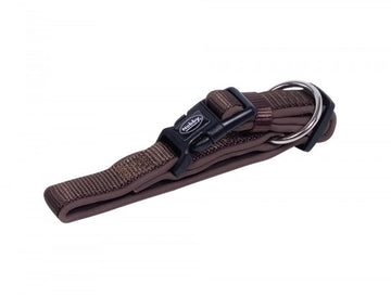 80520-23 NOBBY Collar "Classic Preno" brown/brown L: 20-30 cm; W: 15/20 mm