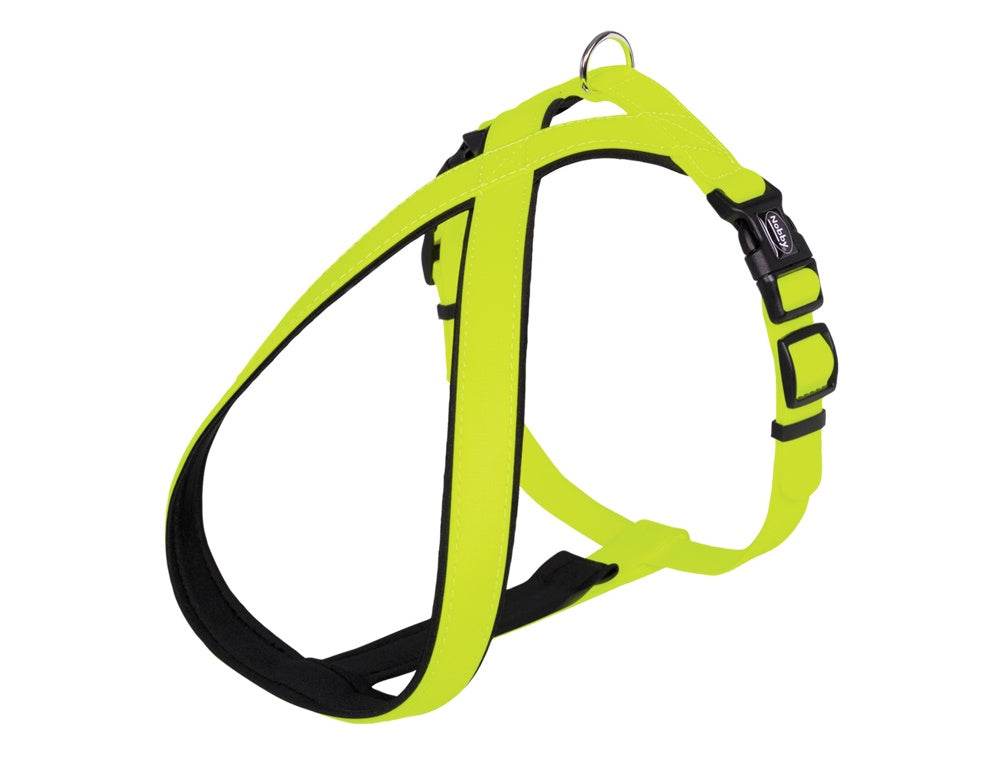 80569-24 NOBBY Comfort Harness "Cover" neon yellow waist: 40-60 cm; w: 25/35 mm -  - PetsOffice
