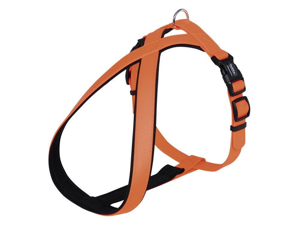 80571-04 NOBBY Comfort Harness "Cover" neon orange waist: 50-80 cm; w: 25/35 mm -  - PetsOffice