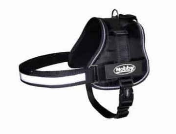 80583-05 NOBBY Harness "SEGURO" black waist: 72-90 cm; W: 40 mm - - PetsOffice