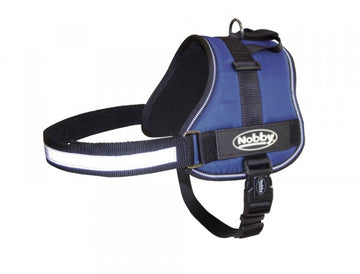 80584-06 NOBBY Harness "SEGURO" blue waist: 82-110 cm; W: 40 mm