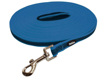 80646-32 NOBBY Tracking leash "Anti-Slip" light blue L: 15 m; W: 17 mm