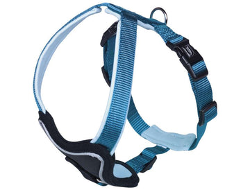80730-32 NOBBY Comfort Harness "Classic Preno" light blue/light blue L: 30-35 cm; W: 15 mm