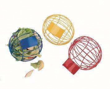 81051 NOBBY Play and food ball assorted colours 10 cm -  - PetsOffice