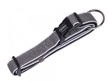 88722-42 NOBBY Collar "Cayo" grey l: 20-30cm, w: 15/20mm