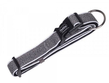 88724-42 NOBBY Collar "Cayo" grey l: 30-45 cm, w: 20/25 mm