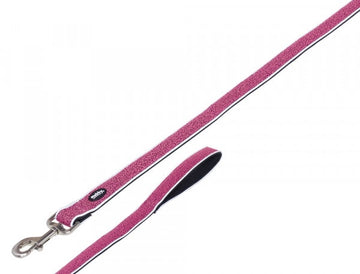 88729-15 NOBBY Leash "Cayo" pink l: 120cm, w: 25/35mm