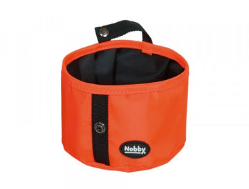 88913 NOBBY Travelling bowl "RIO" orange Ø 12,5 x 7cm, 0,5 l